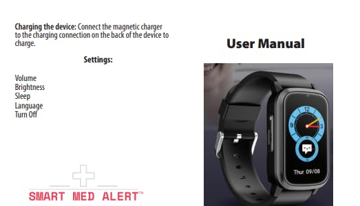 Senior Wearable Smartwatch, Cellular Medical Alert Device | Fall Detection