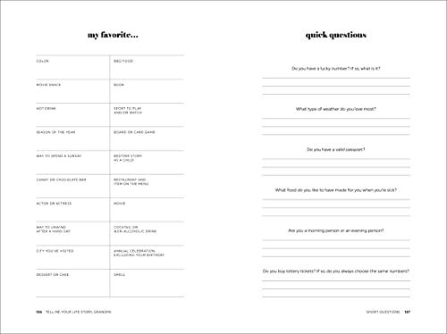 Tell Me Your Life Story, Grandpa: A Grandfather’s Guided Journal and Memory Keepsake