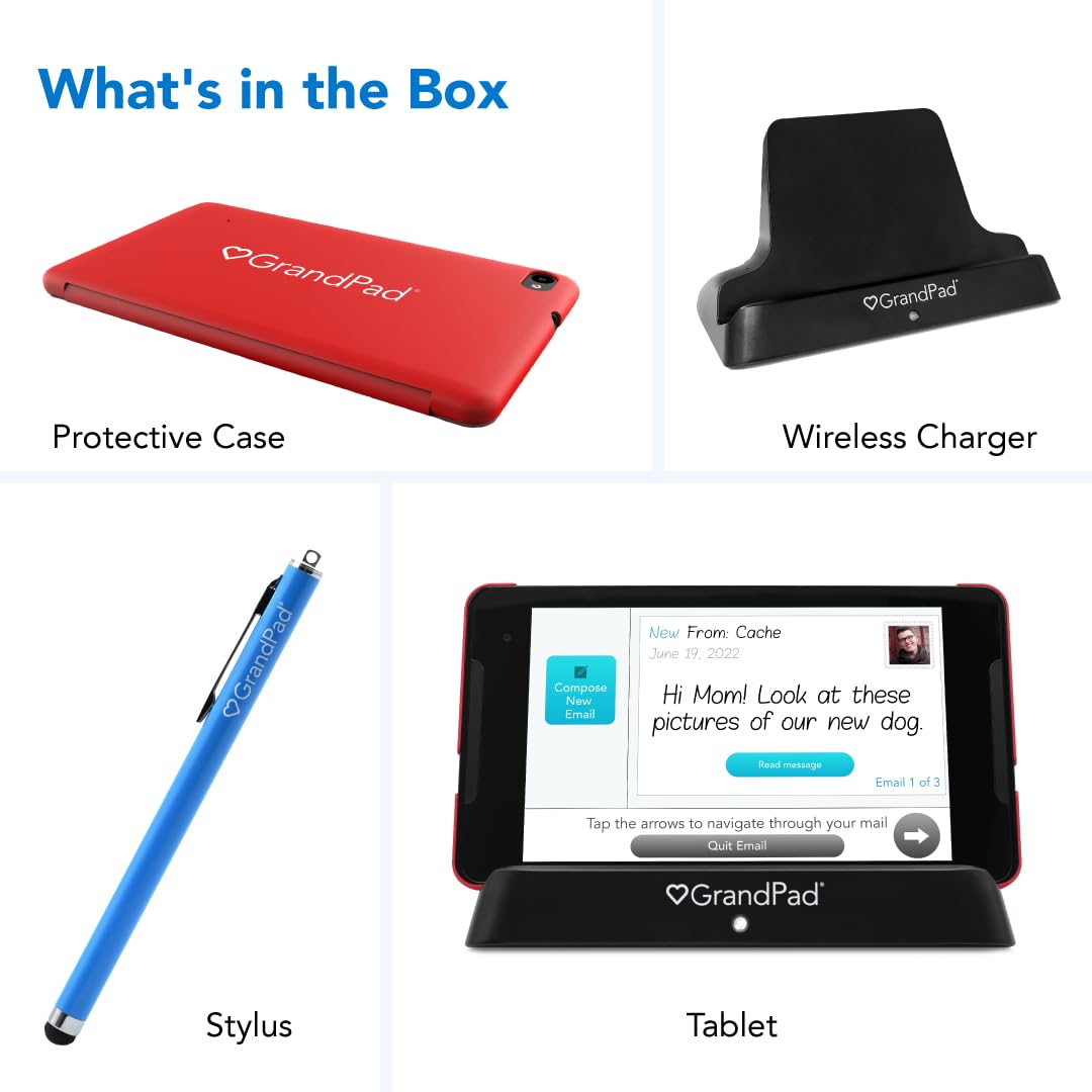 GrandPad Easy to Use Tablet & Phone for Seniors