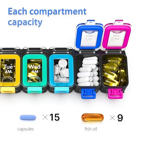 Extra Large Weekly Pill Organizer