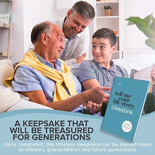 Tell Me Your Life Story, Grandpa: A Grandfather’s Guided Journal and Memory Keepsake