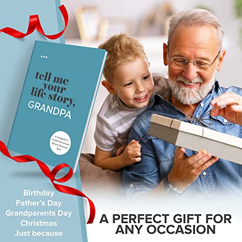 Tell Me Your Life Story, Grandpa: A Grandfather’s Guided Journal and Memory Keepsake