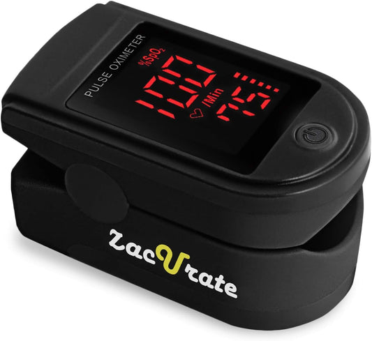 Fingertip Pulse Oximeter (Blood Oxygen Saturation Monitor)