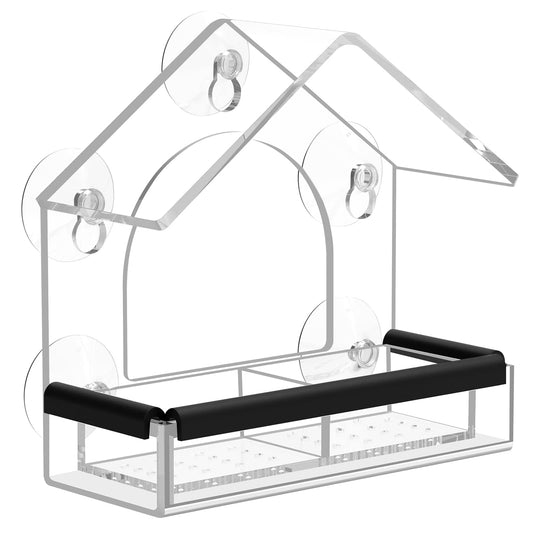 Clear Window Bird Feeder