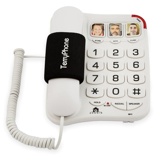 Big Button Landline Phone for Seniors - One-Touch Dialing