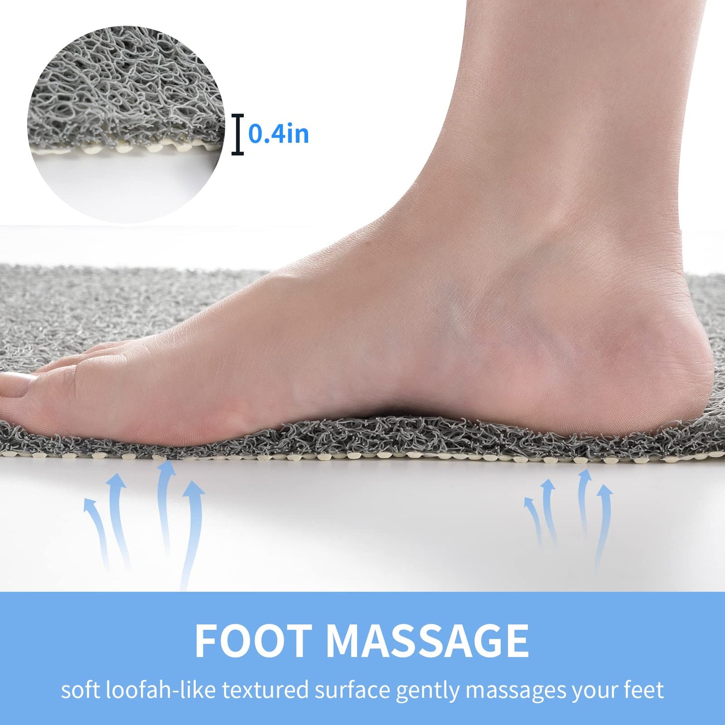 Non Slip Bathtub Mat,Anti Slip Shower Mat