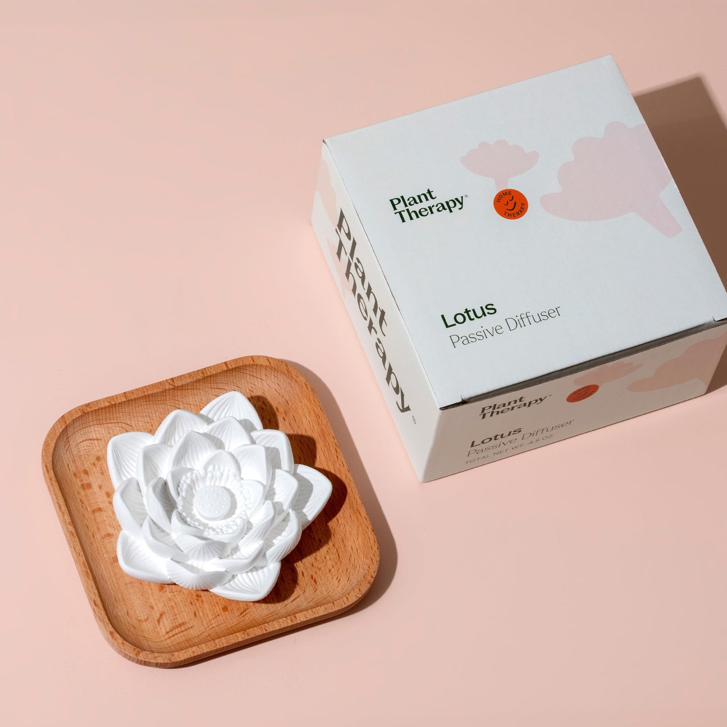 Passive Lotus Flower Aromatherapy Diffuser and Essential Oil Diffuser