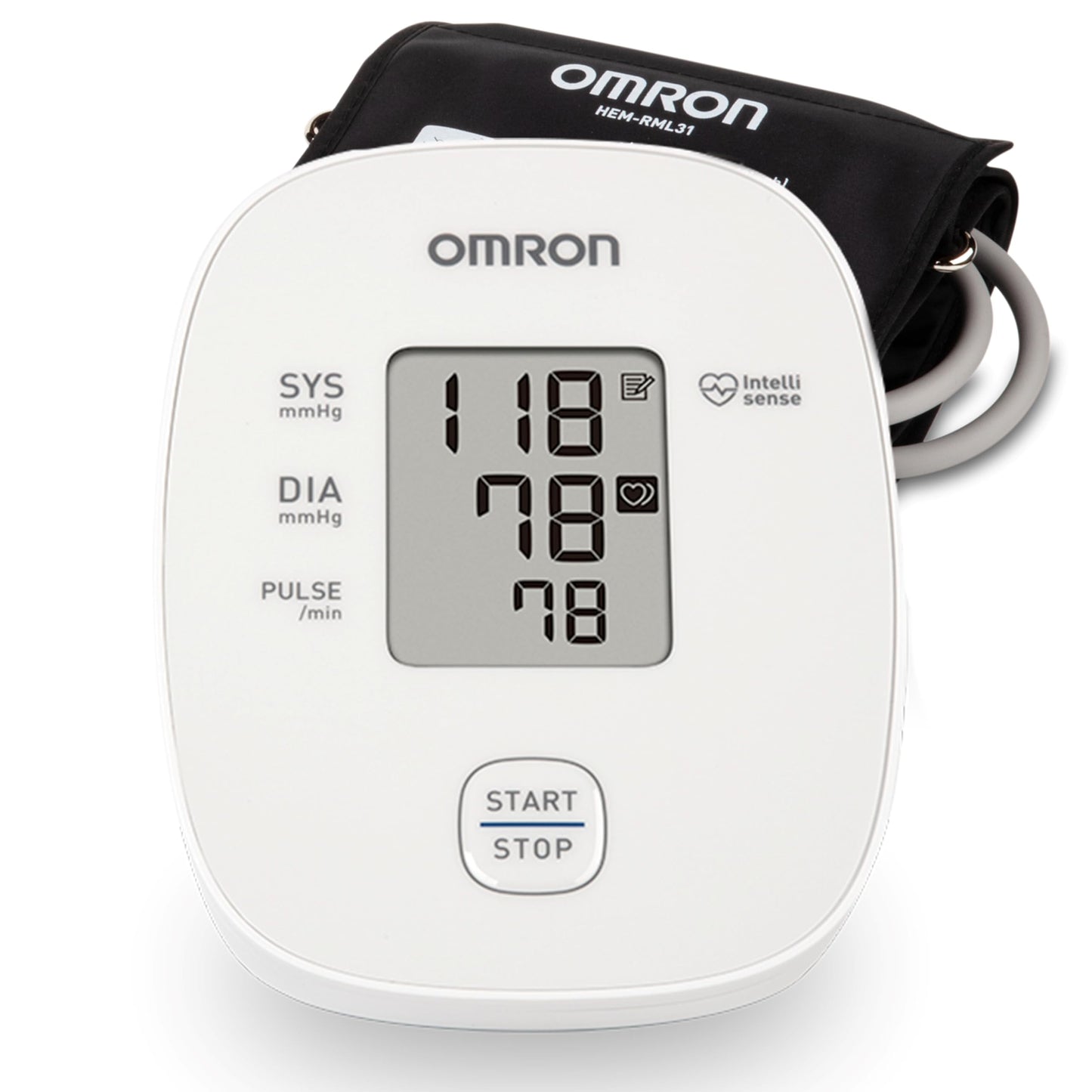 Upper Arm Blood Pressure Monitor - Clinically Validated Blood Pressure Cuff