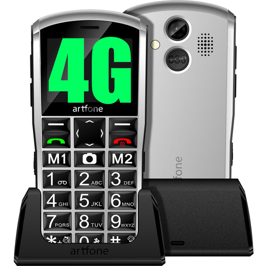 4G Big Button Cell Phone Unlocked for Seniors, with SOS Button