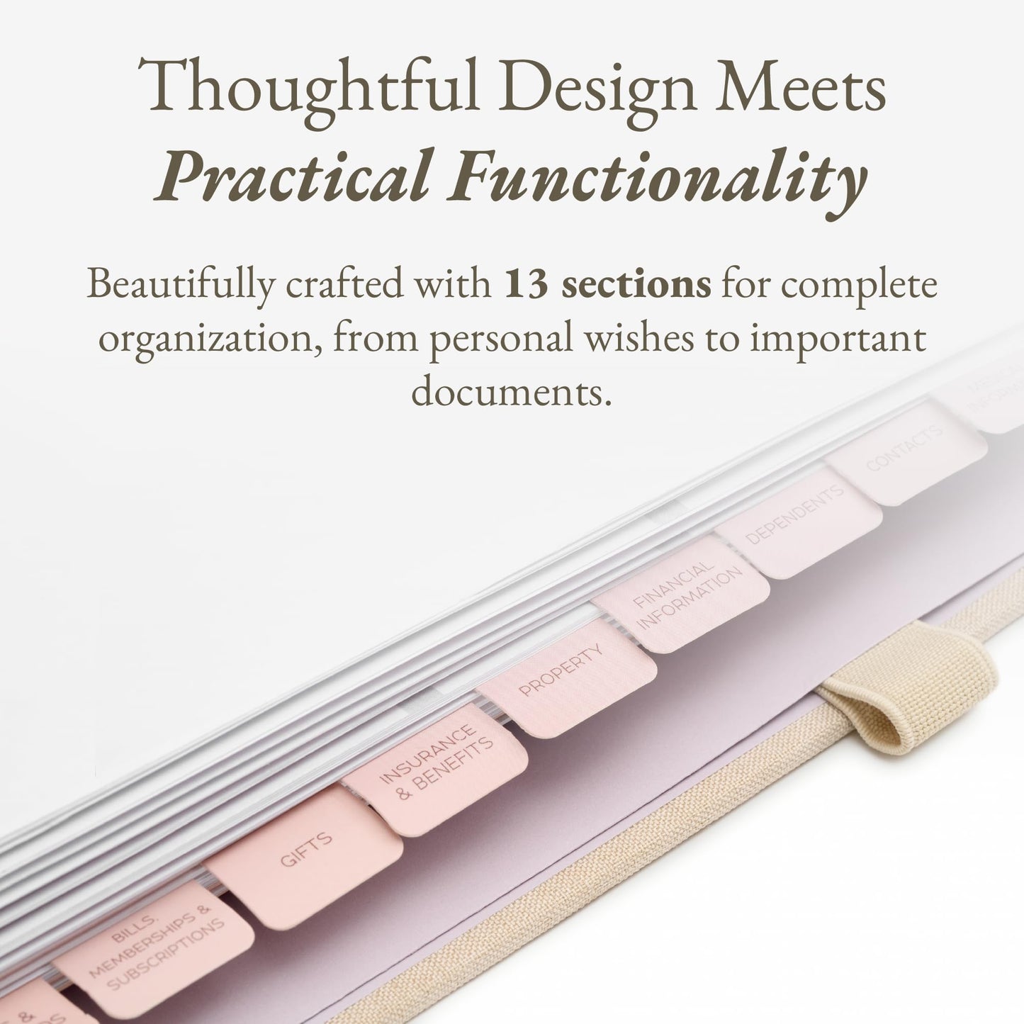 End-of-Life Planner: Gracious Goodbye โ Elegant Life Organizer for Final Wishes, Estate Planning, and Important Documents โFamily Emergency Documents