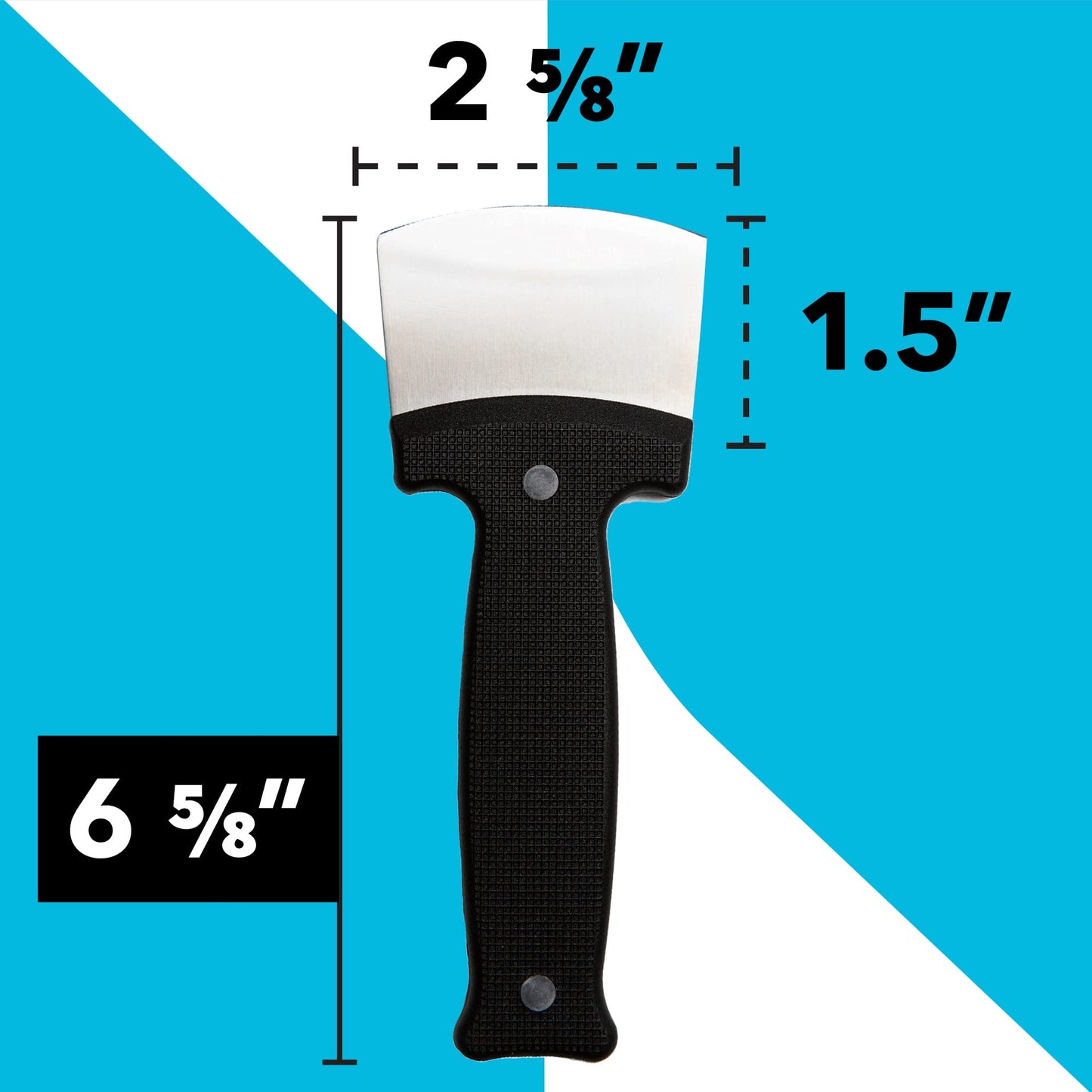 Extra Sharp Rocker Knife for One Handed Cutting -