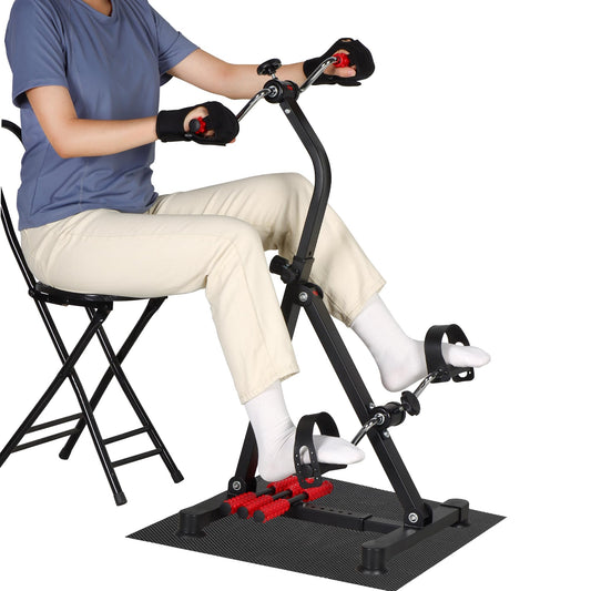 Pedal Exerciser Bike Hand Arm Leg and Knee Therapy