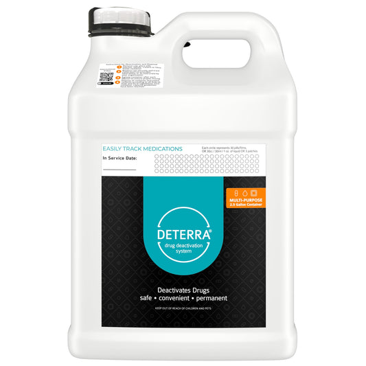 Drug Deactivation and Medication Disposal System (2.5 Gallon Container, 2-Pack)