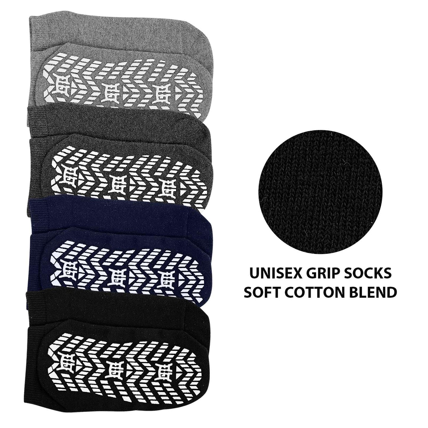 Non Slip Grip Socks for Men