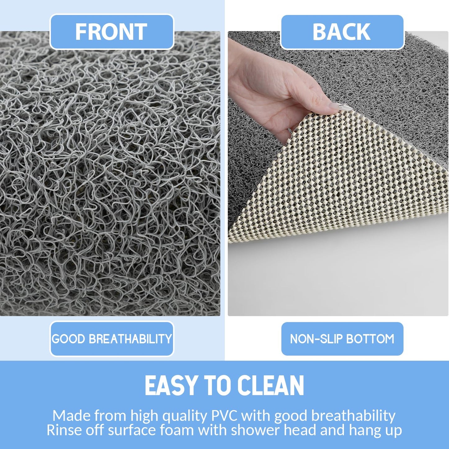 Non Slip Bathtub Mat,Anti Slip Shower Mat