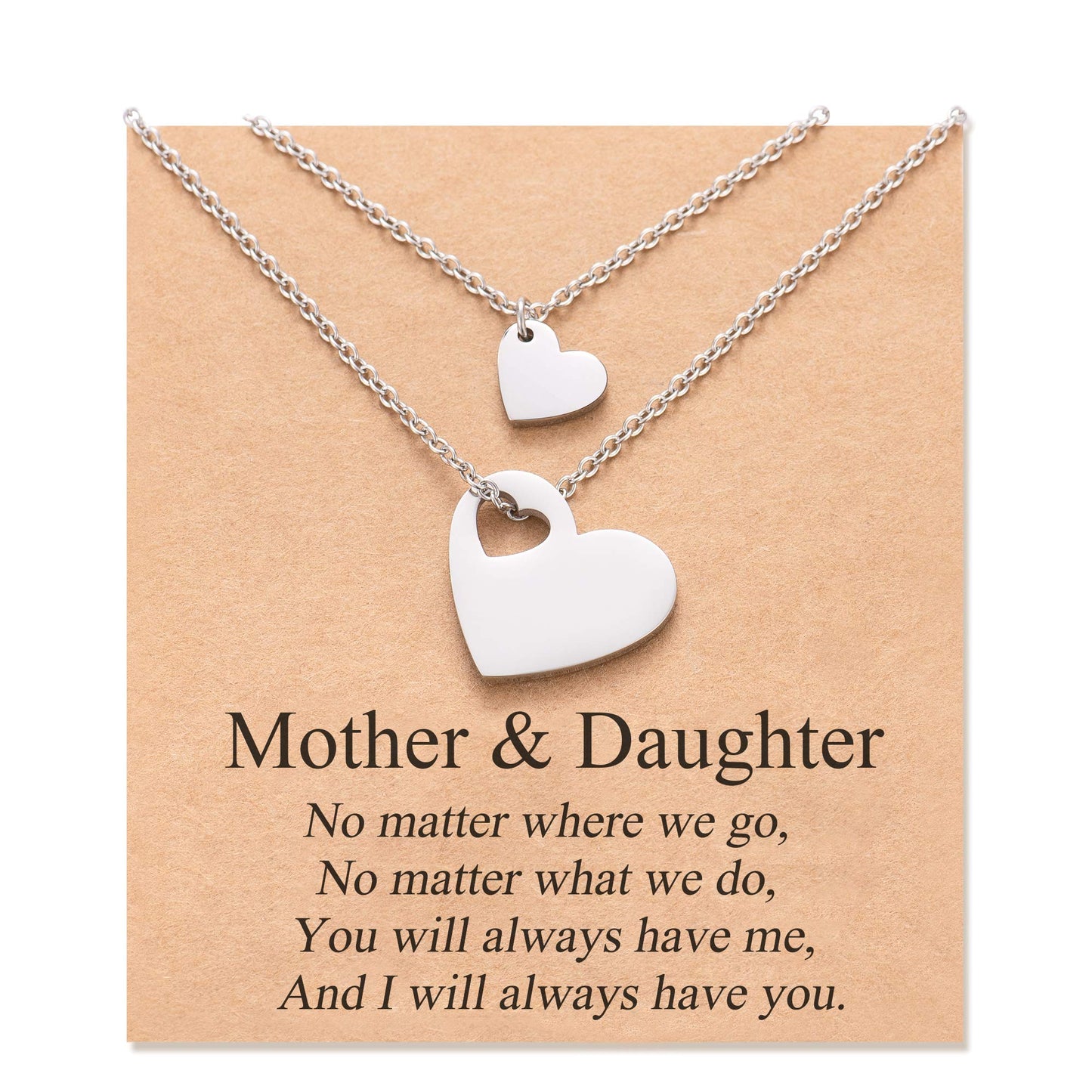 MANVEN Mothers Day Necklace Jewelry Gifts for Mom Mother Daughter Necklace Matching Mommy and Me Jewelry Gifts for Mom Daughter