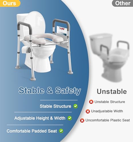 Toilet Seat Riser for Seniors