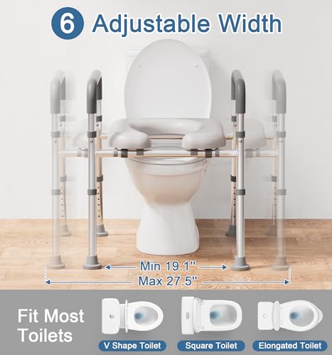 Toilet Seat Riser for Seniors