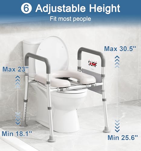 Toilet Seat Riser for Seniors