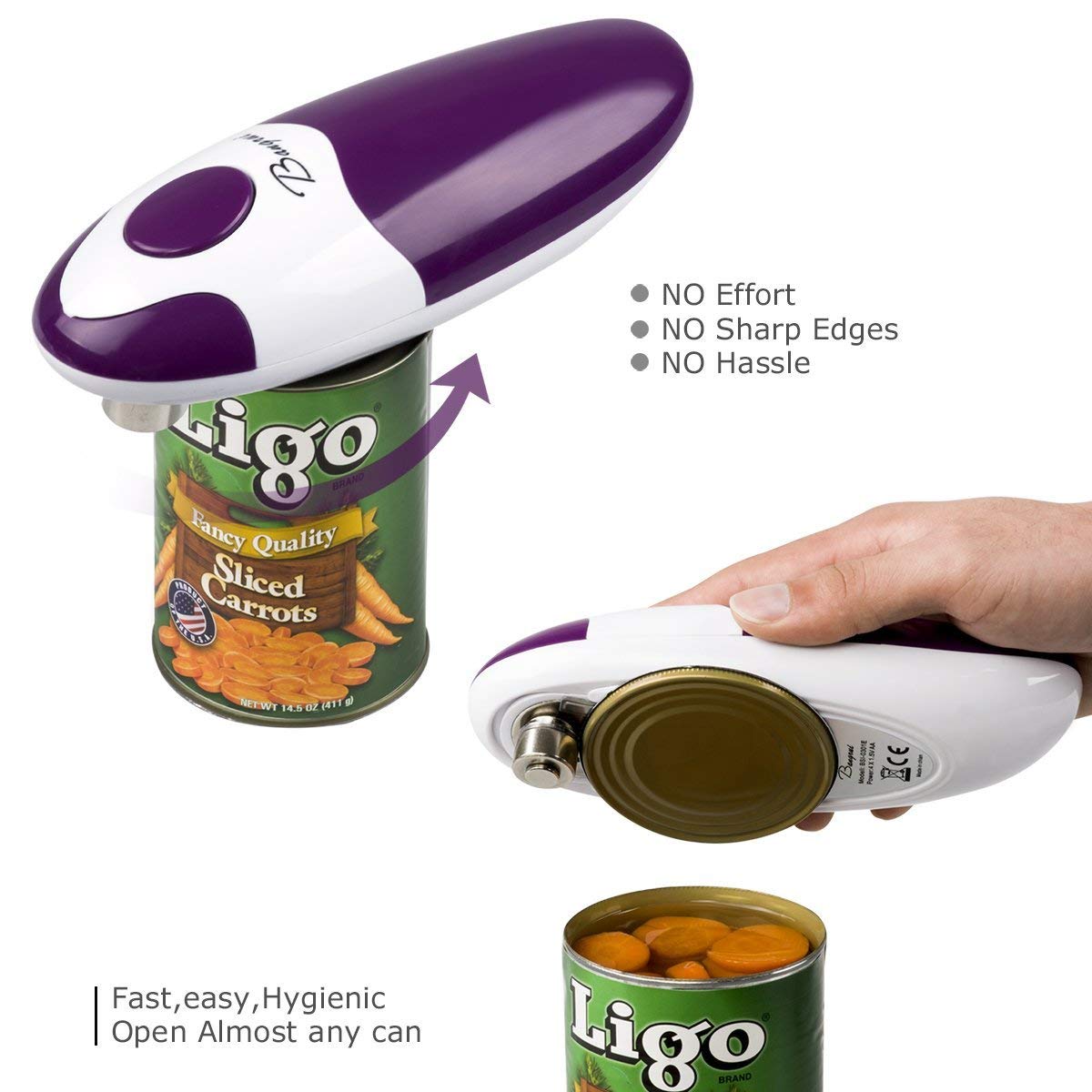 Automatic Safety Cordless Tin Opener