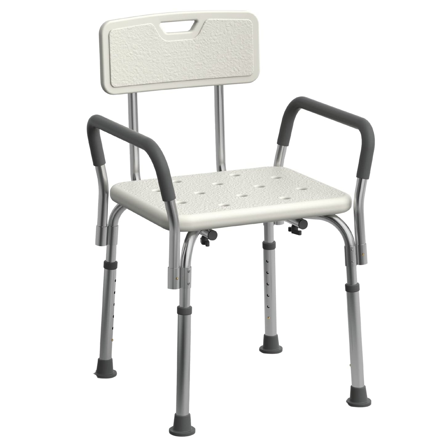 Shower Chair Seat with Padded Armrests and Back |