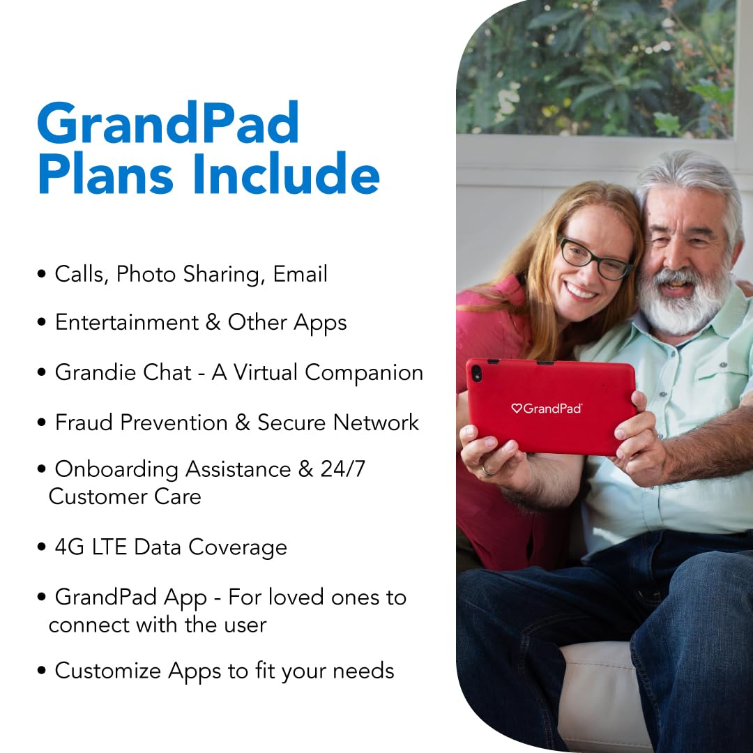 GrandPad Easy to Use Tablet & Phone for Seniors