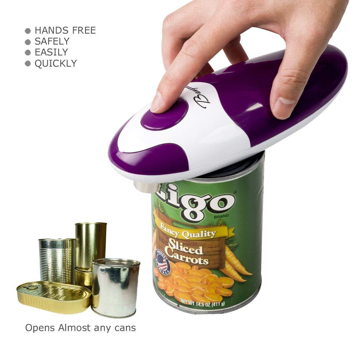 Automatic Safety Cordless Tin Opener