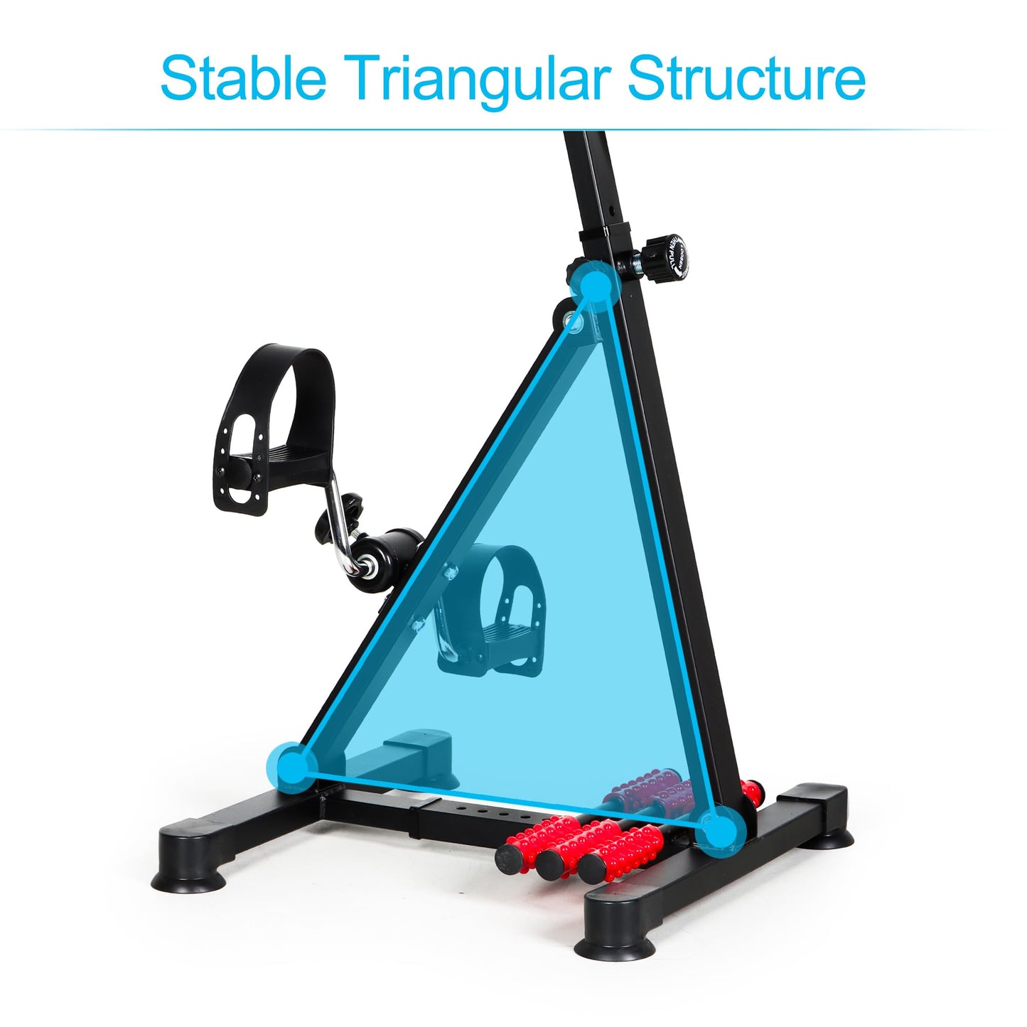 Pedal Exerciser Bike Hand Arm Leg and Knee Therapy