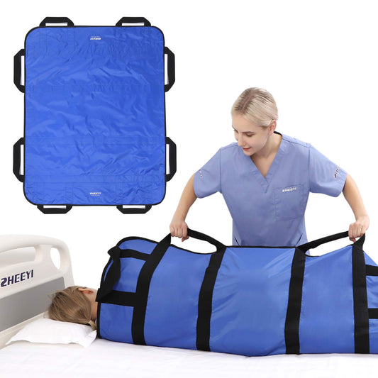 48" x 40" Positioning Bed Pad with Reinforced Handles