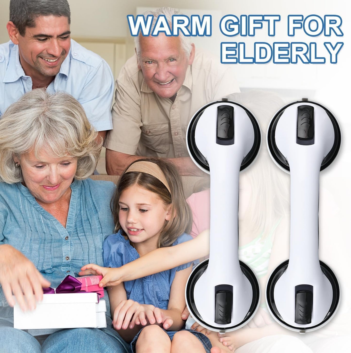 Suction Grab Bars for Bathtubs and Showers