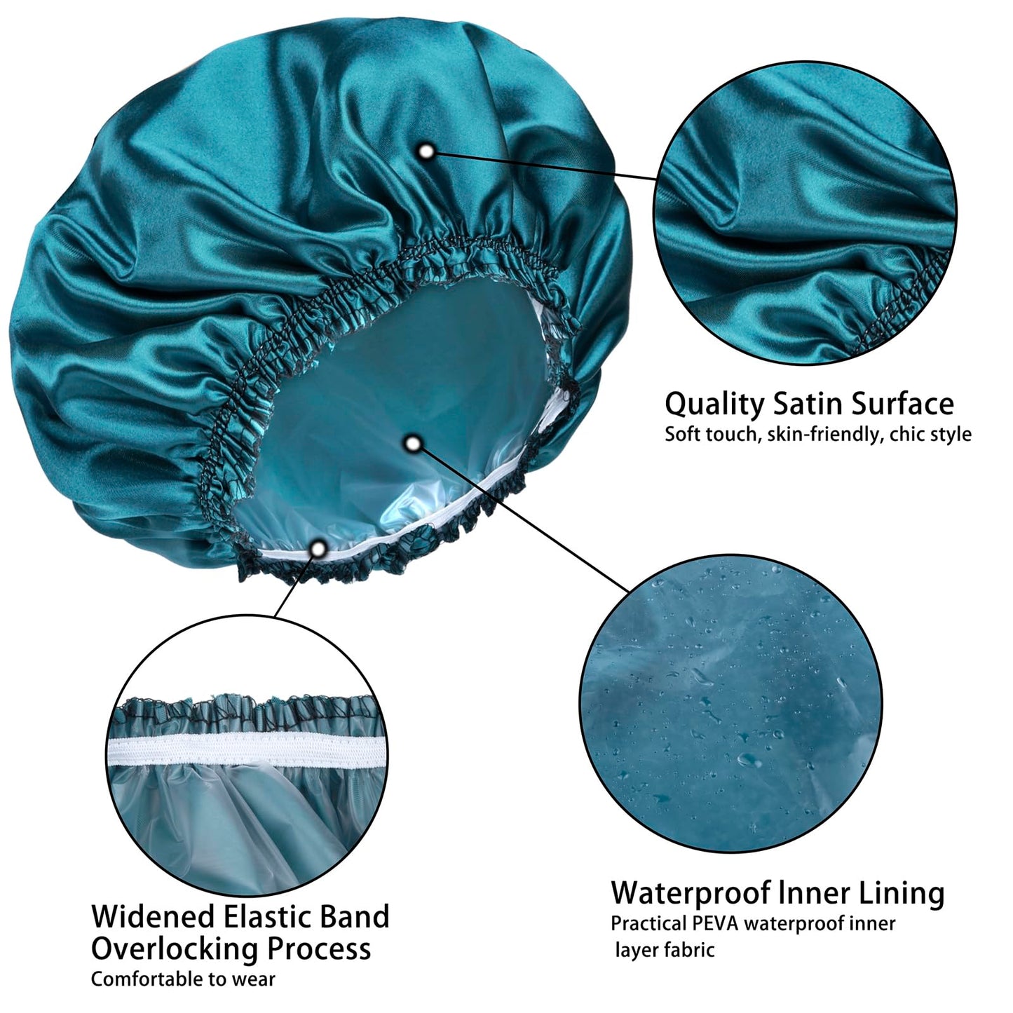 Shower Caps for Women