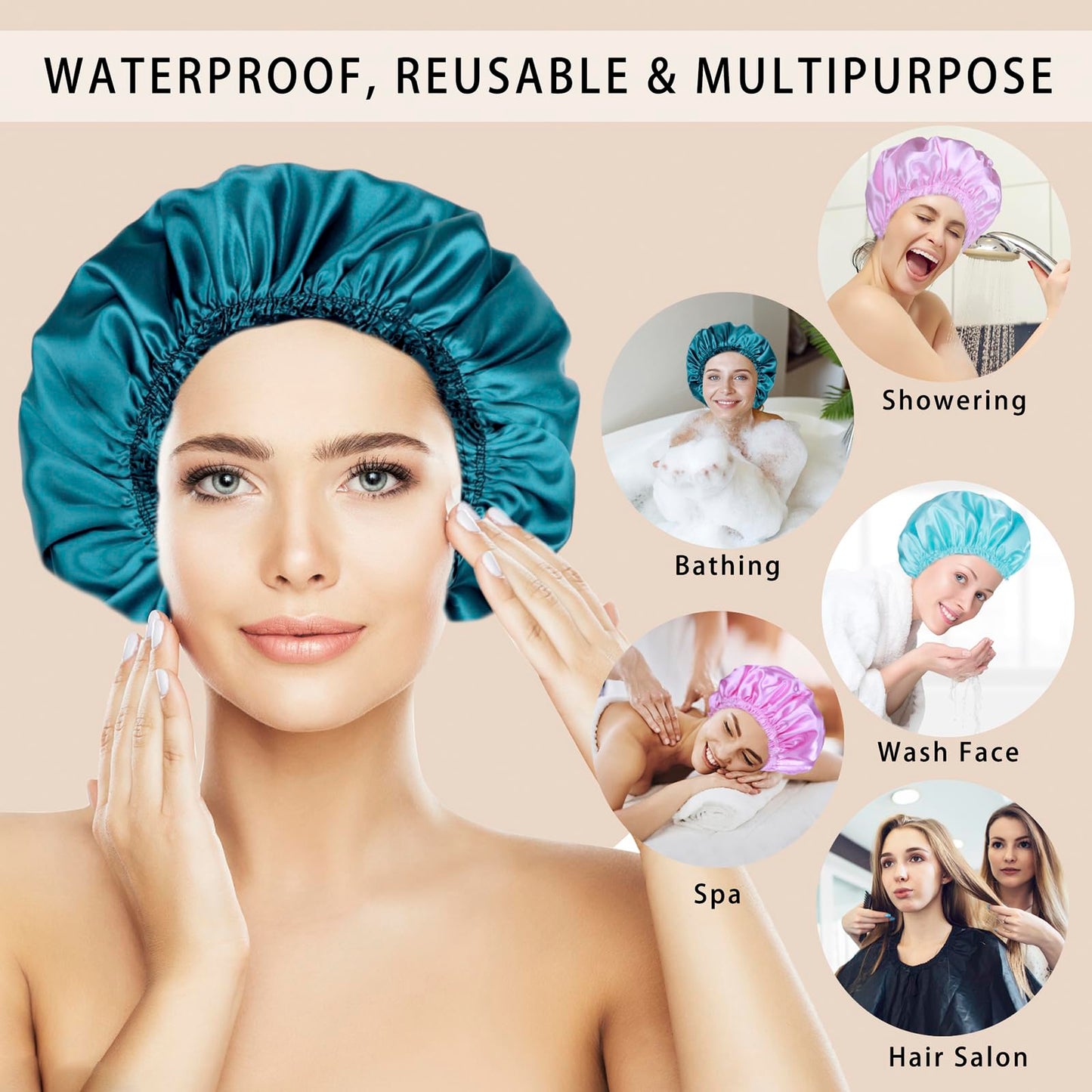 Shower Caps for Women
