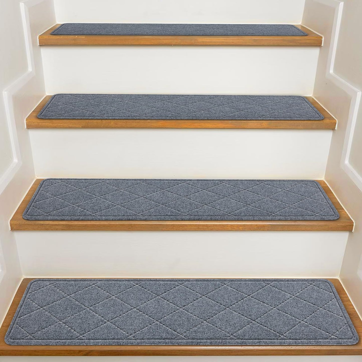 Stair Treads Non Slip for Wooden Steps Indoor