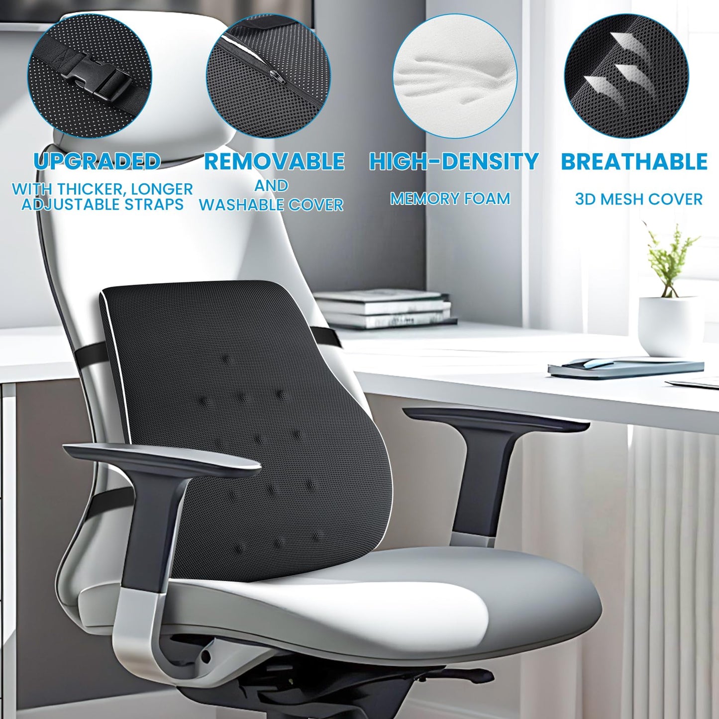 Lumbar Support Pillow for Office Chair