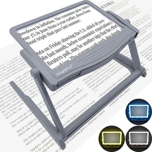 LED Page Magnifier (5X) with Stand