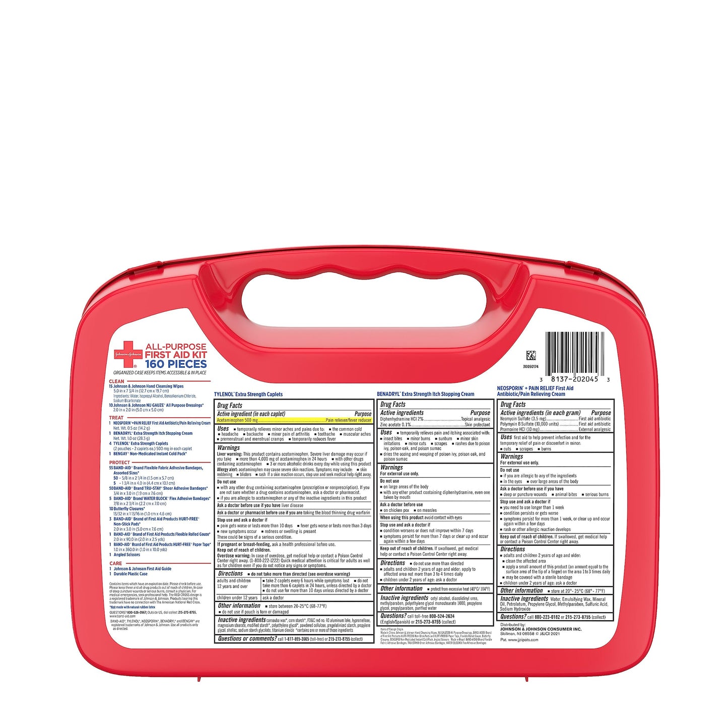 All-Purpose Portable Compact First Aid Kit